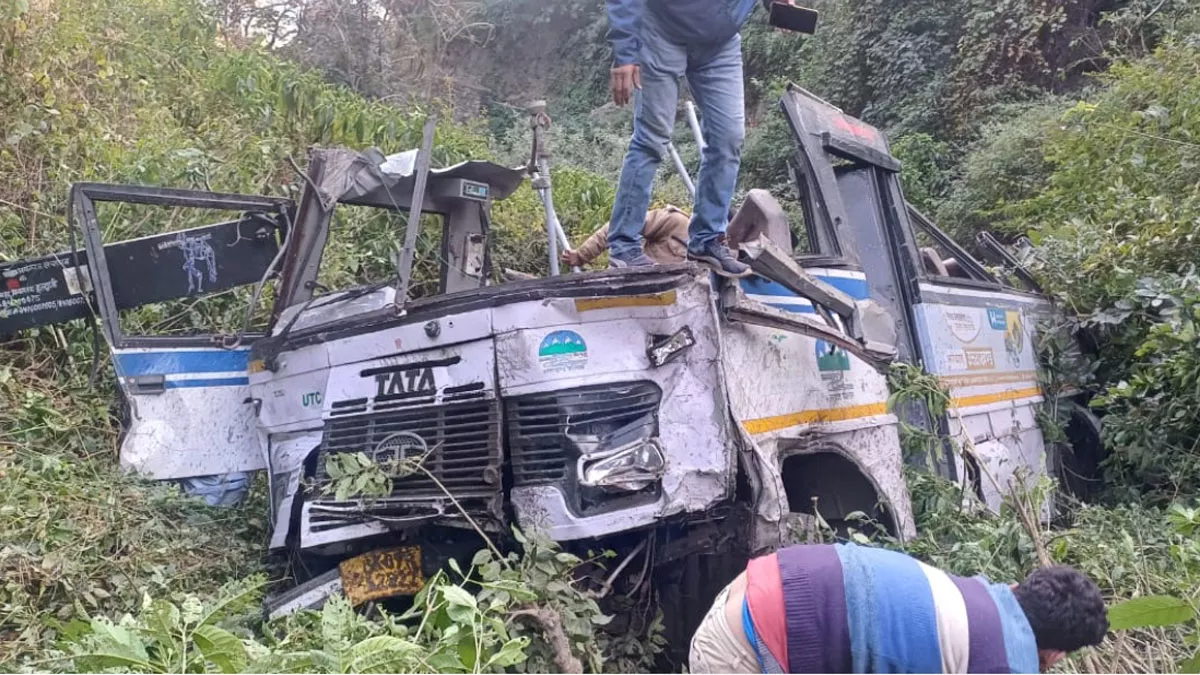 Bhimtal Uttarakhand Bus Accident: Four Dead, 21 Injured as Bus Falls Into Gorge in Nainital