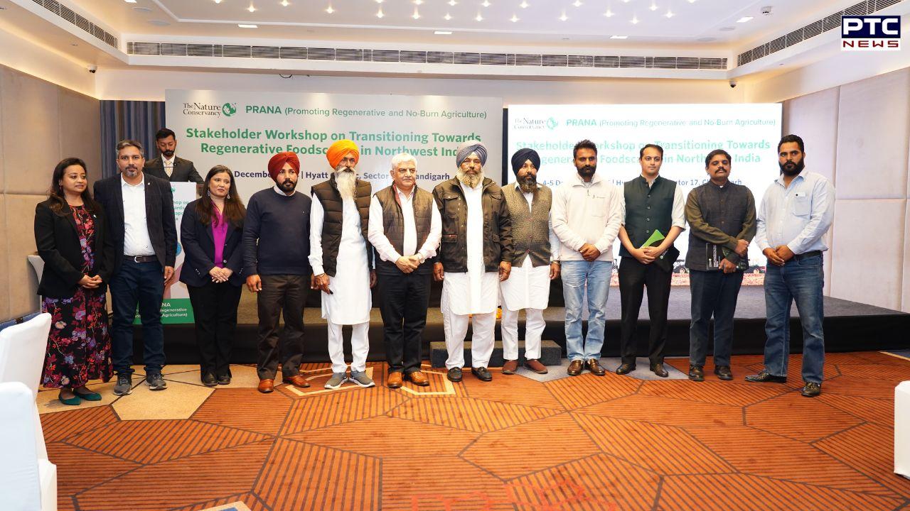 Punjab Officials and Experts Gather to Address Stubble Burning, Regenerative Agriculture in Chandigarh