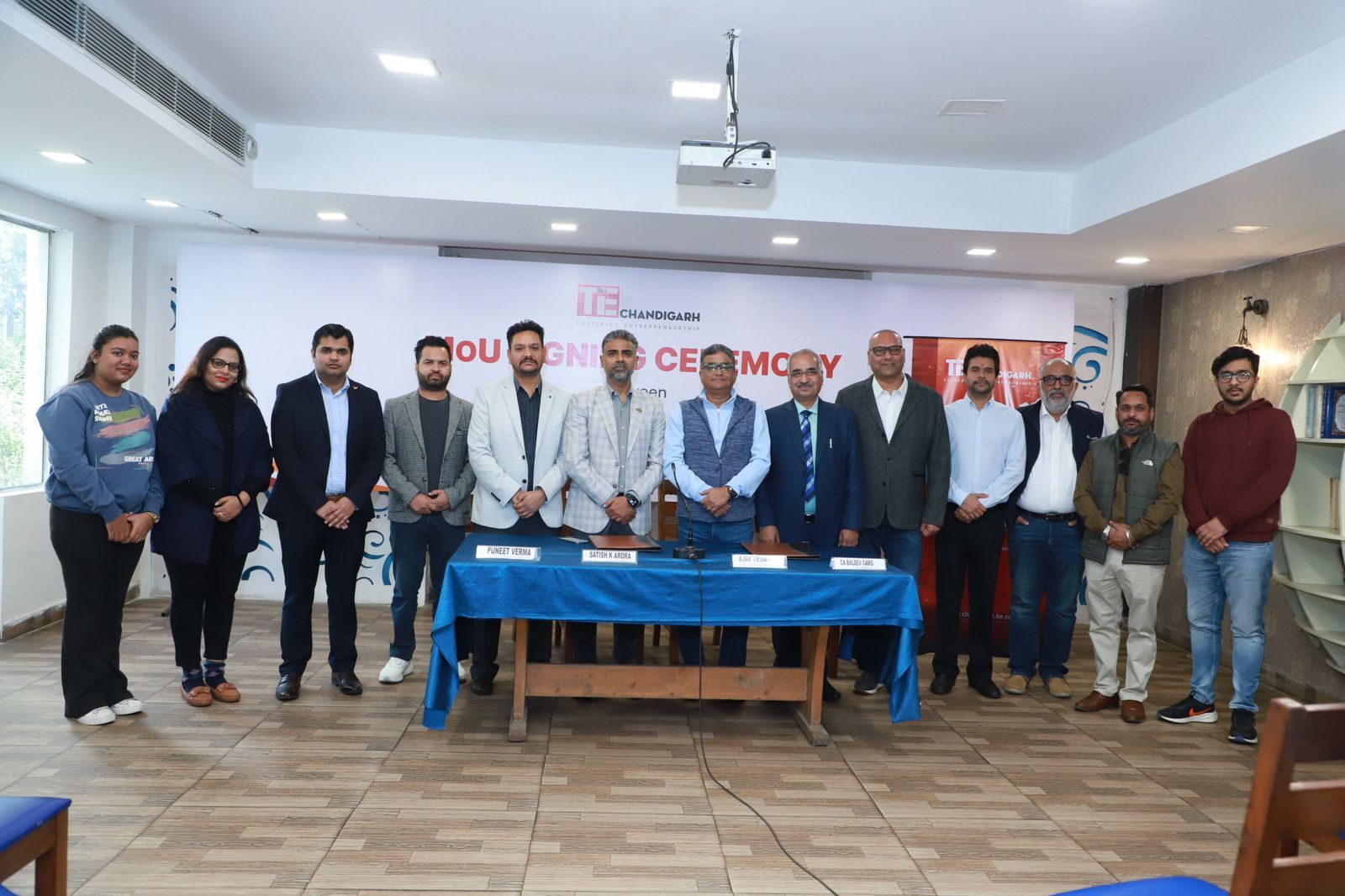 TiE Chandigarh and Chandigarh Angels Network Sign MoU to Empower Startups with Funding, Networking, and Resources