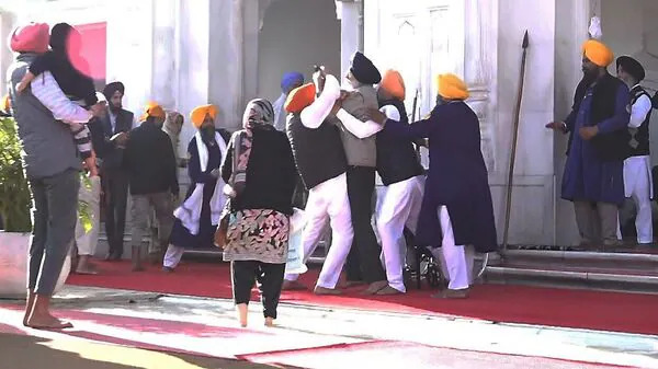 Sukhbir Badal Assassination Attempt Man Opens Fire At Akali Dal Leader at Golden Temple