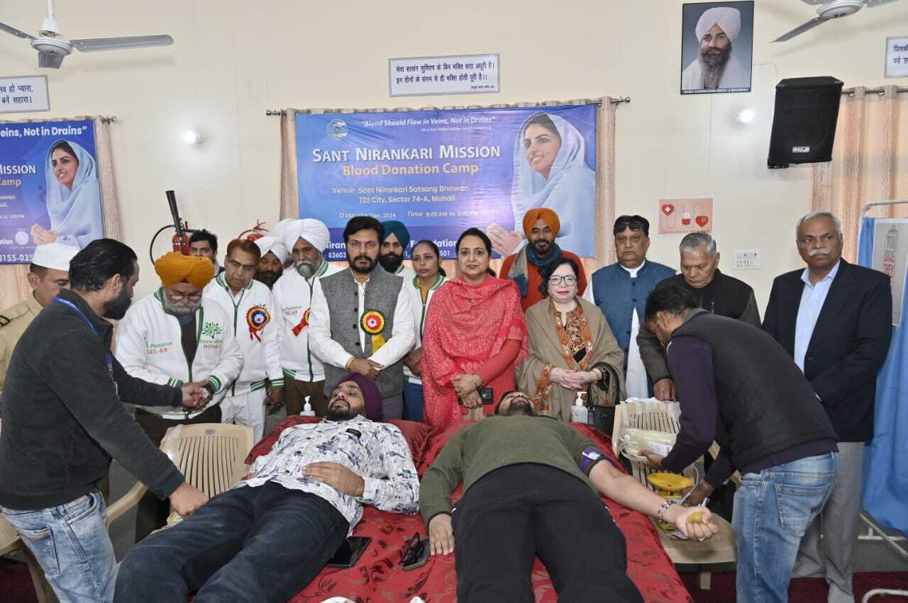 166 Devotees Donate Blood: Exemplifying Service to Humanity