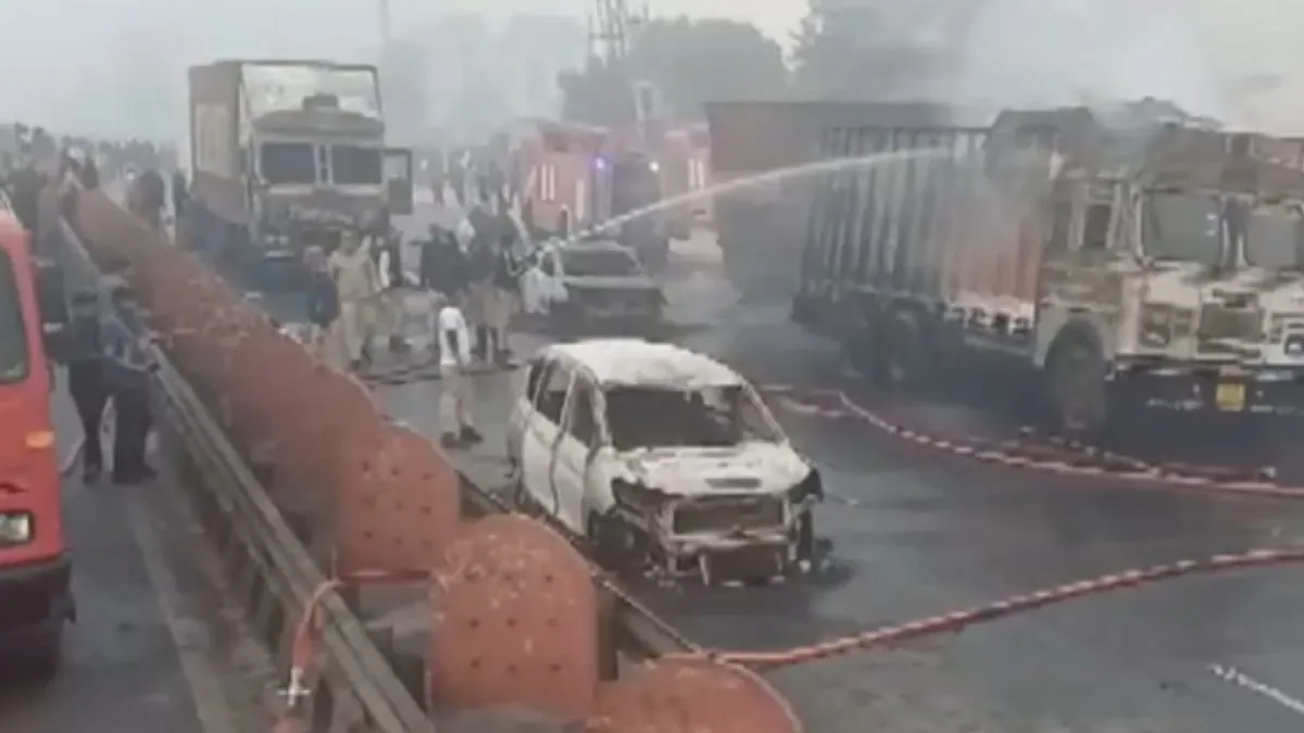 Chemical Truck Collision Sparks Massive Fire in Jaipur: 5 Dead, 37 Injured