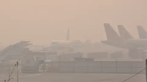 Over 100 Flights Delayed, Train Timings Disrupted as Dense Fog Engulfs Delhi