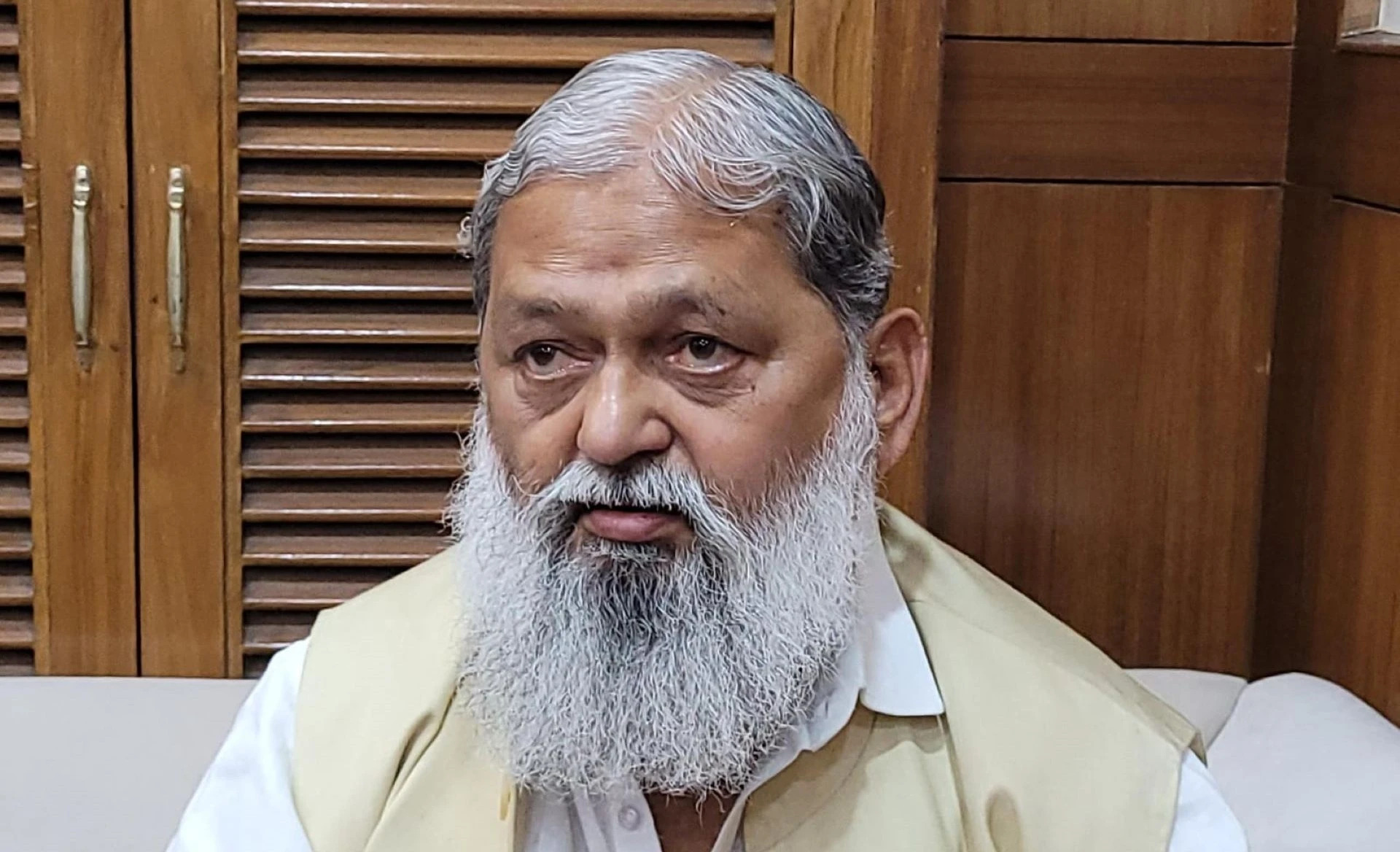 Anil Vij Sparks Controversy Again: Shares Photo of CM Saini’s Close Associate, Questions Their Connection