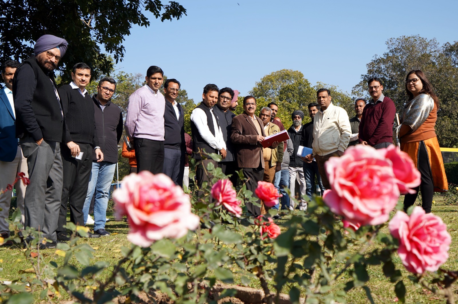 Commissioner Amit Kumar Reviews Preparations for Chandigarh Rose Festival 2025