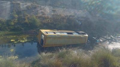 School Bus Falls into Canal in Haryana’s Kaithal, 8 Students Injured